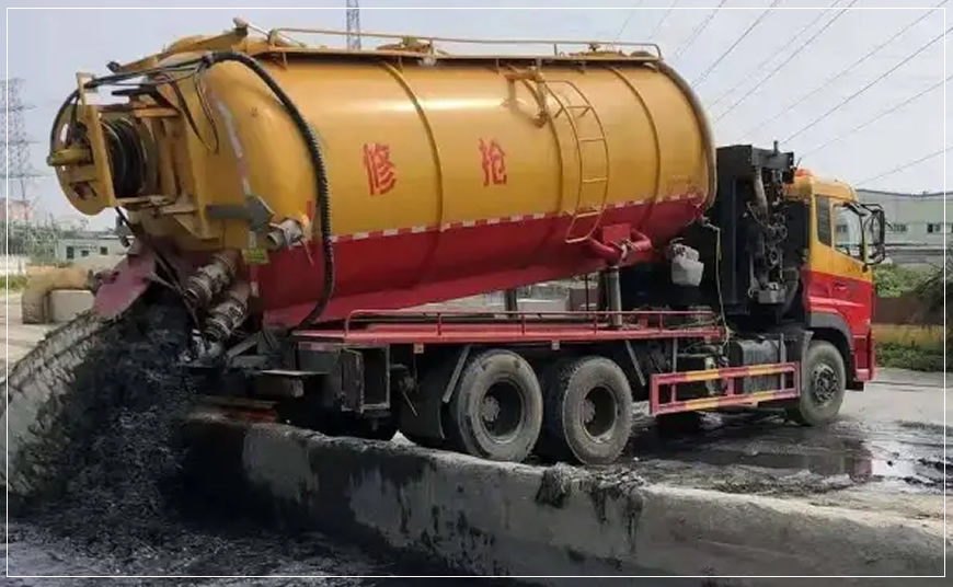 云浮沉淀池清理案例